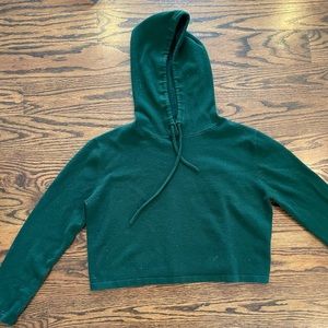 French Connection cropped hoodie